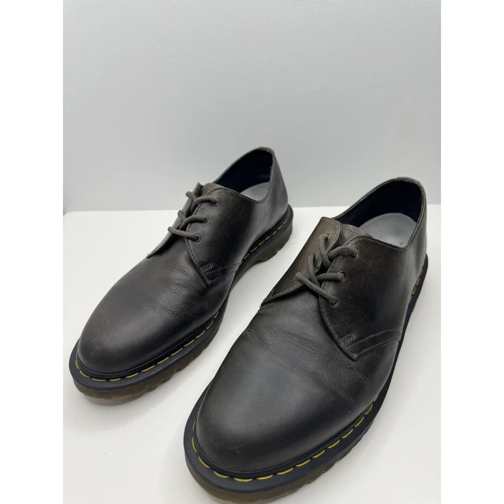 Dr.‎ Martens 1461 Oxford Dark Taupe Orleans Men's 14 23775